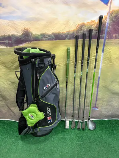 UsKids UL57 Junior Left Hand Golf Set, View more