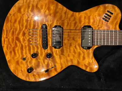 Godin lgx - Gibson Burstbucker pickups + piezo, View more