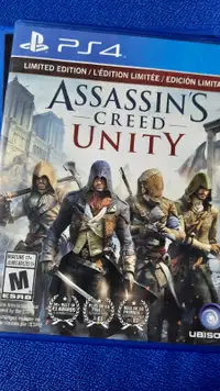 Assasins Creed Unity and Black Ops 3 PS4