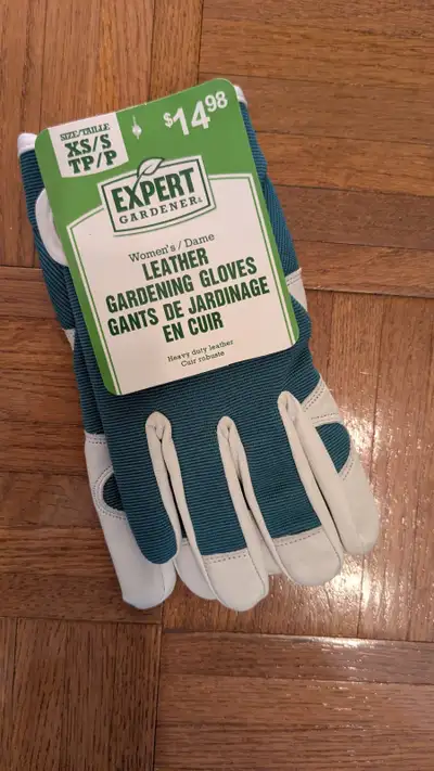 Gardening Gloves LEATHER for Women Size XS/S, View more