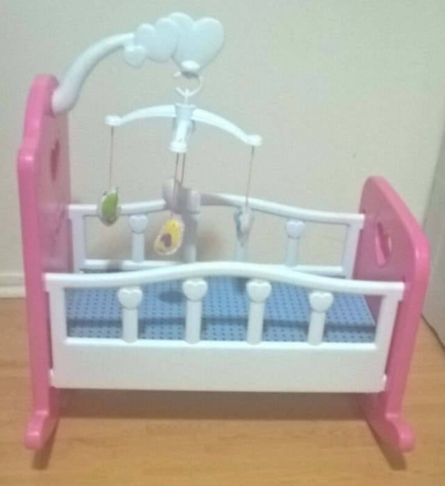 You and Me Baby Doll Rocking Cradle with Mobile Toys & Games Oshawa