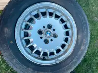 5 summer rims and tires original BMW