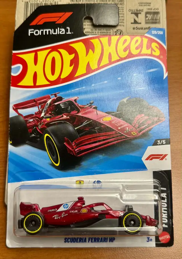 Hot Wheels formula one F1 Ferrari Scuderia