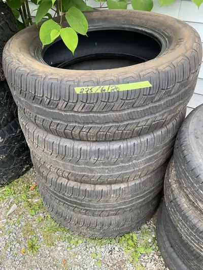 For sale is a set of four tires, size 275/60/20, suitable for various vehicles. These tires are used...
