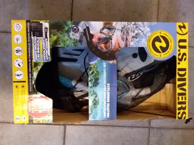 SILLICONE SNORKEL SET WITH  GO PRO  READY  CAMERA MOUNT, View more
