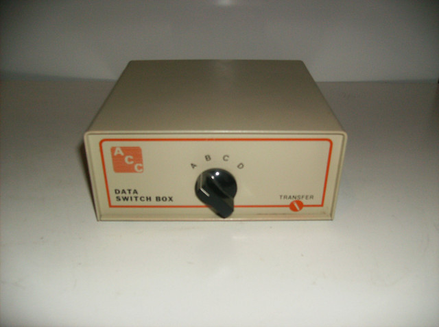 Data Switch-box, Five Ports, Stored Since New in Networking in Saskatoon