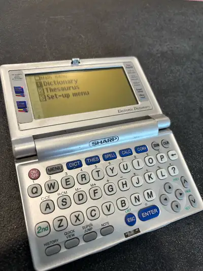 Vintage Sharp Electronic Dictionary (PWE-300), View more