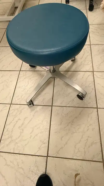Compact Rolling Stool – Small Round Chair with Wheels, View more