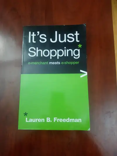 It's Just Shopping by Lauren Freedman, View more
