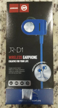 Joyroom JR-D1 Sports Bluetooth Headphone with a wire in the Box