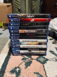 PS4 Games in Great Condition