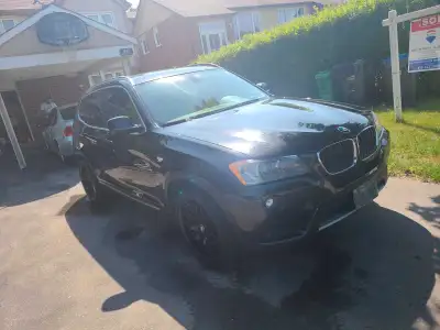 I'm selling my black 2013 BMW X3, a stylish and reliable SUV, perfect for city commutes and weekend...