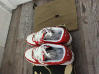 Red & White BapeSTA Shoes