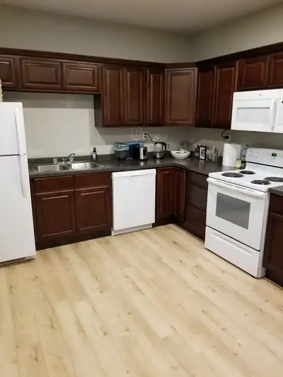 • Large 1 Bedroom ground floor unit available April 1st • Rent includes heat, lights, parking, snow...