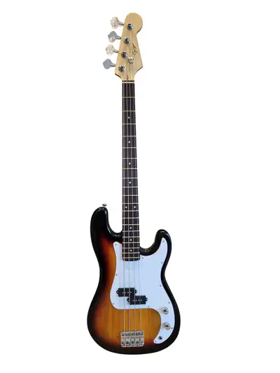 Smiger 4-String Bass Guitar – Full Size, Sunburst – For Beginner, View more
