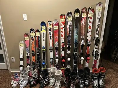 Ski and boots , View more