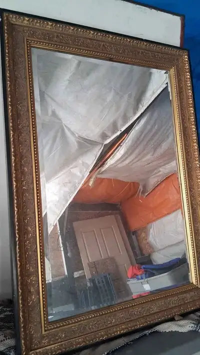 Vintage large mirror, View more