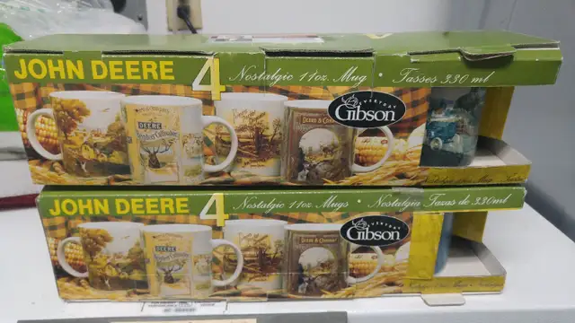John Deere Coffee Mug Set628632724523531211