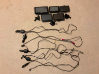 5x GPS lot: 1x 6” Garmin, 3x 5” Garmin, 1x 5” Tomtom,