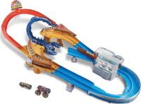 Hot Wheels Monster Trucks Scorpion Sting Raceway Track Set