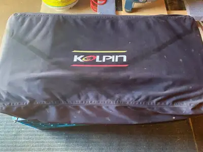 Lightly used insulated Kolpin bag for ATV rack. Velcro closures, bungee straps, waterproof cover. 28...