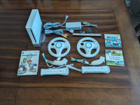 Wii Bundle with Wii Sports, Wii Sports Resort, Mario Kart Wii