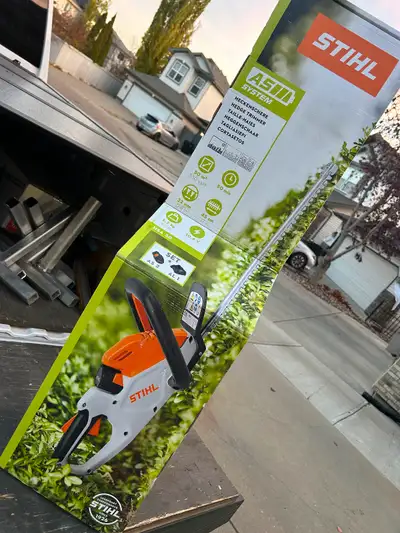 New Stihl HSA 30 battery hedge trimmer, View more