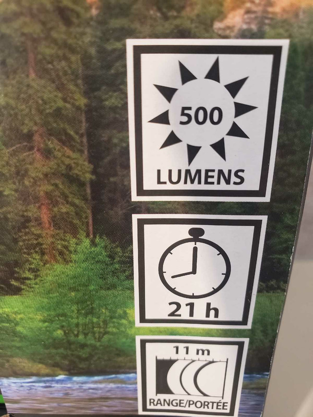 NEW VENTURA 500 LUMENS DELUXE LANTERN 68 HOUR CAMPING LIGHT in Fishing, Camping & Outdoors in Markham / York Region - Image 3