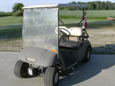 1997 EZGO 36 volt golf cart , solid frame , good tires , new batteries 3 years ago . Works perfect....