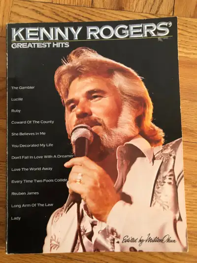 PARTITION DE MUSIQUE CHANT PIANO GUITARE ** KENNY ROGERS **, View more