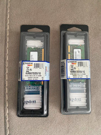 Selling 2 x Brand New Kingston Value RAM - KVR667D2S5/1G