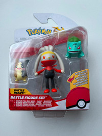 Pokemon battle figures lot  - 3 pack - Jazwares