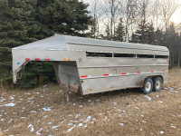 7 x 19 Real Industries Cattle Trailer