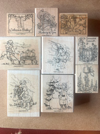 Stampin Up Rubber Stamps large lots
