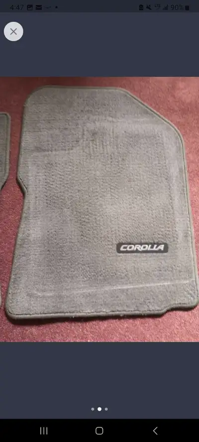 OEM Toyota Corolla 4 piece original