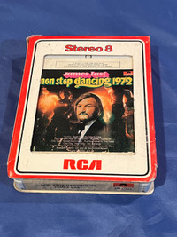 James Last Non Stop Dancing '72 8-Track Tape Untested