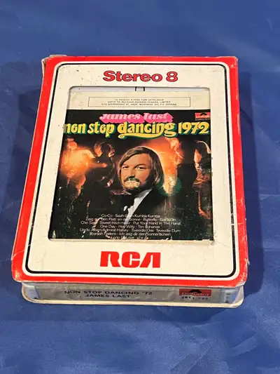 James Last Non Stop Dancing '72 8-Track Tape Untested, View more