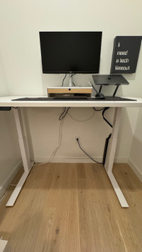 Knoll White Standing Desk 