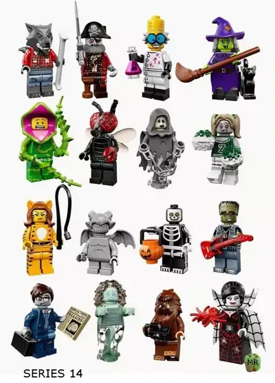 LEGO 71010 Collectible Minifigures Series 14 FULL SEALED SET, View more