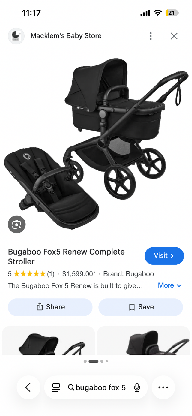 Bugaboo Fox 5 stroller for sale **