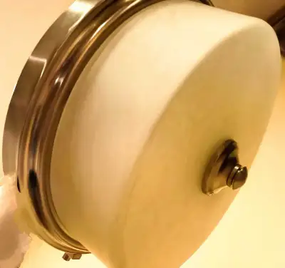 Ceiling Center Light Fixture - Alabaster Glass, View more