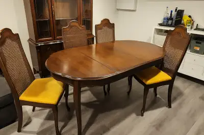 Table and chairs, View more