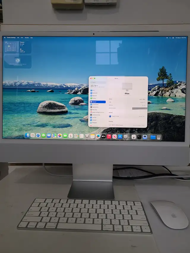 Apple iMac 2021 24" Display M1 Chip/16GB RAM/512GB SSD in Desktop Computers in Oakville / Halton Region - Image 3