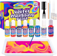 Marbling Paint Kit for Kids, Fun and Educational Arts and Crafts