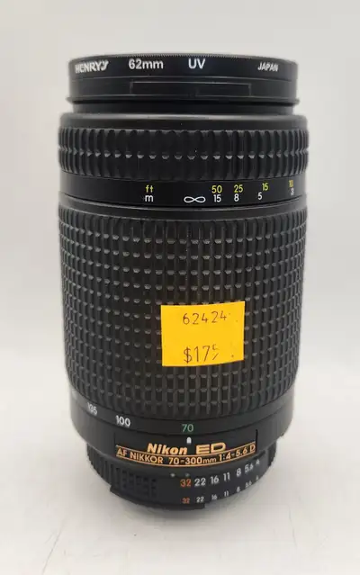 Canon, Nikon, Sigma Camera Lens *7 Available*, View more