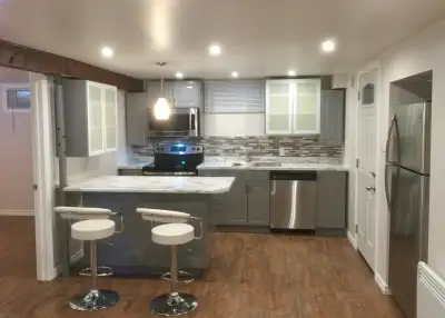 2 Bedroom basement suite near Market Mall