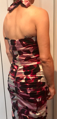 Cocktail dress  + Aldo Leather shoes  + cocktail purse  