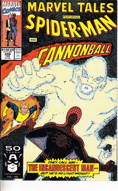 Marvel Tales Featuring Spider-Man And Cannonball #246 FEB. 1991, View more
