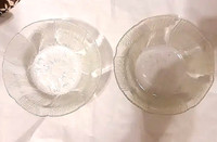 2pcs sunflower florentine glass cereal bowls Indonesia