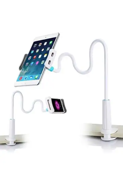 LONG ARM CELL PHONE MOBILE TABLET HANDS-FREE STAND, View more